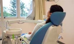 Woman preparing for sedation dentistry in Idaho Falls